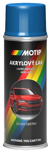 AUTOSPREJ ŠKODA - Farba na auto v spreji AC4402 - modrá laser 0,2 L