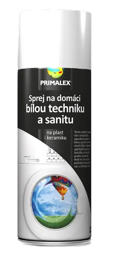 PRIMALEX - Sprej na sanitu a bielu techniku biela 0,4 L
