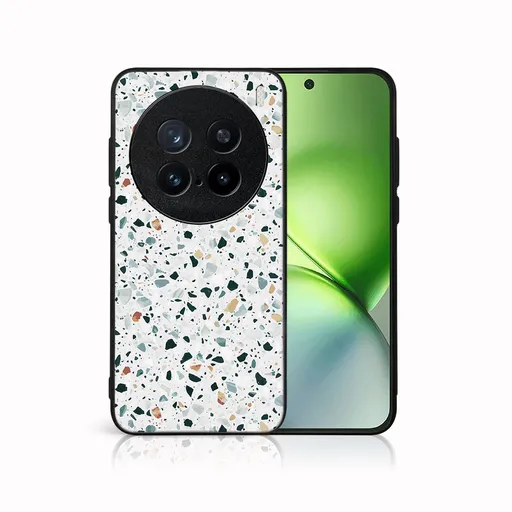 MY ART Ochranný kryt pre Vivo X200 Pro 5G GREY TERRAZZO (163)