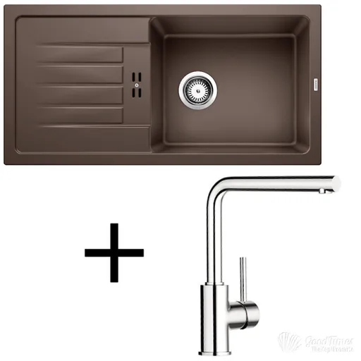 Blanco Favum XL 6 S + Mila silgranit káva + Dodatočná extra zľava 5% po vložení do košíku !