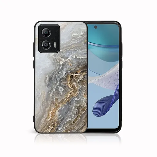 MY ART Ochranný kryt pre Motorola Moto G53 5G BEIGE (151)