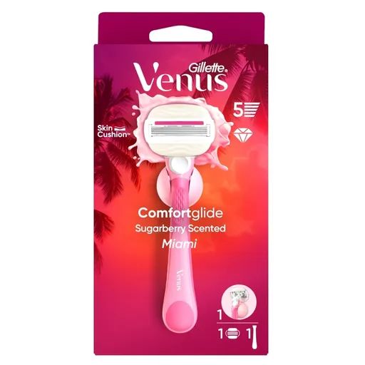 GILLETTE Venus Miami Holiaci strojček + Náhradná hlavica + držiak