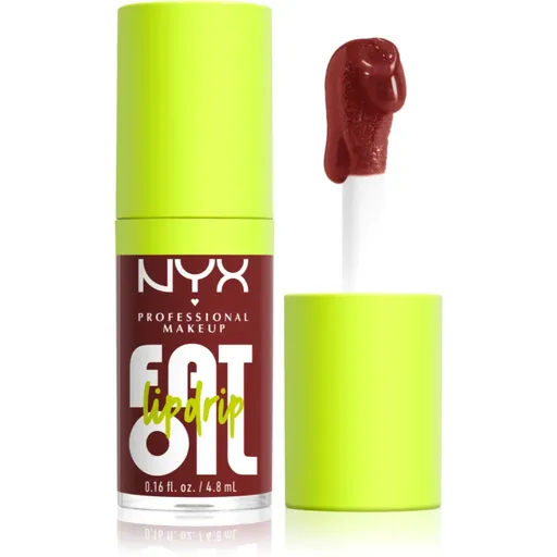 NYX Professional Makeup Fat Oil Lip Drip olej na pery odtieň Inside Scoop 4.8 ml