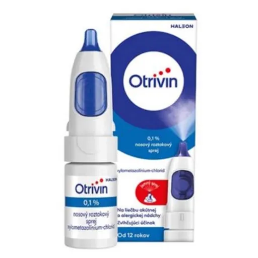 OTRIVIN 0,1 % nosový roztokový sprej 10 ml