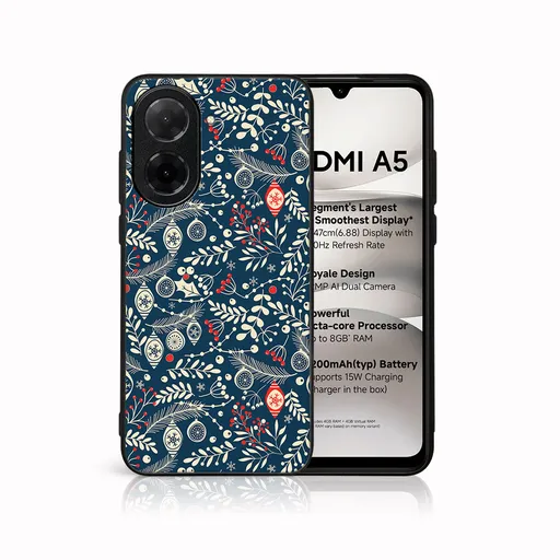 MY ART Kryt s vianočným dizajnom Xiaomi Redmi A5 MISTLETOE (070)