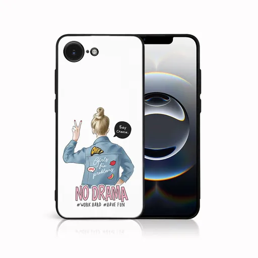 MY ART Ochranný kryt pre Apple iPhone 16e NO DRAMA (138)