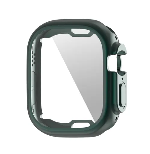 TPU FULL COVER Kryt pre Apple Watch Ultra 1 / 2 / 3 49mm tmavozelený