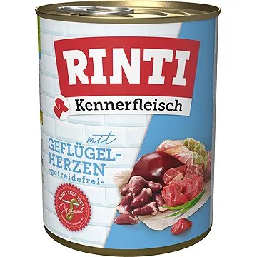 FINNERN konzerva Rinti Kennerfleisch hydinové srdiečka 800 g (4000158910776)