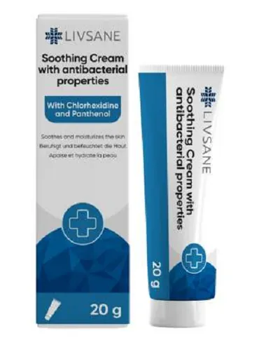 LIVSANE Upokojujúci krém s antibakteriálnymi vlastnosťami 20g