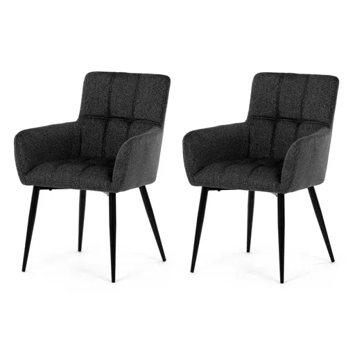 Sada jedálenských stoličiek DCH-P3146 GREY2, 2 ks
