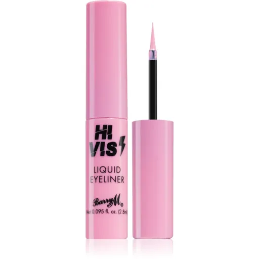 Barry M Hi Vis Neon tekuté linky na oči odtieň Pink 2.8 ml