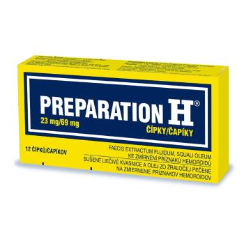 PREPARATION H 12 čapíkov