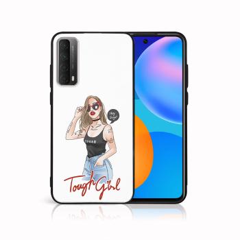 MY ART Ochranný obal Huawei P Smart 2021 TOUGH GIRL (131)