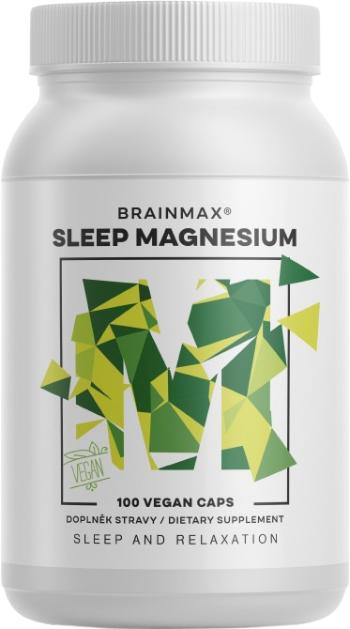 BRAINMAX BrainMax Sleep Magnesium®, 320 mg, 100 kapslí (Hořčík, GABA, L-theanin, Vitamín B6, šťáva z višně) 100 kapsúl