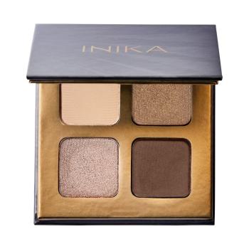 INIKA Organic Paletka očných tieňov (Eyeshadow Quad) 8 g Wind