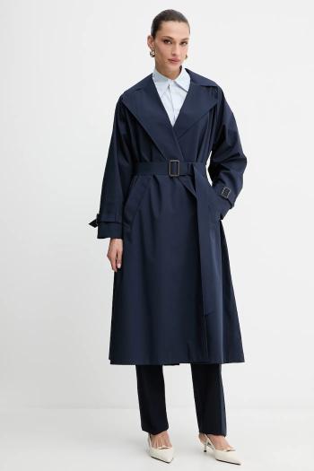 Kabát Weekend Max Mara FATTO tmavomodrá farba, 2525026011600