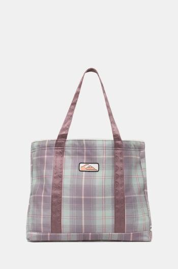 Kabelka Quiksilver Plaid Winter Bag ružová farba, EQYBT03036