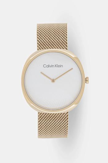 Hodinky Calvin Klein dámske, zlatá farba, 25200246