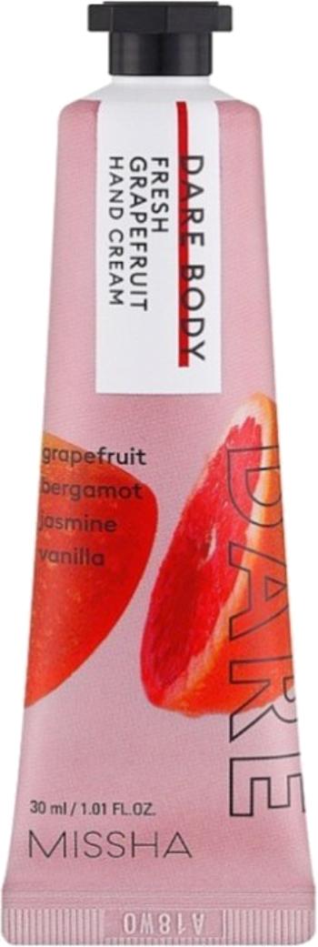 Missha Hydratačný krém na ruky Dare Body Fresh Grapefruit (Hand Cream) 30 ml