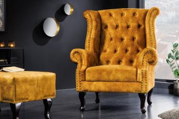 Chesterfield kreslo MIDAS Dekorhome