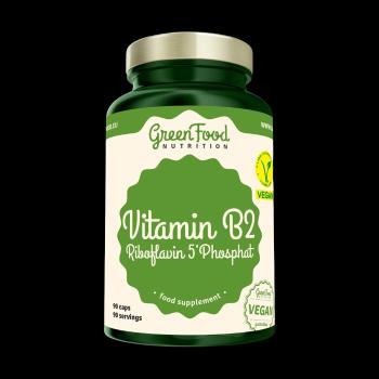 GREENFOOD NUTRITION Vitamin B2 Riboflavin 5'Phosphat 90 kapsúl