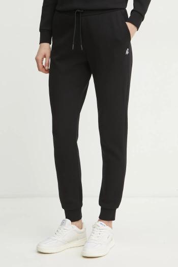 Tepláky Armani Exchange dámske, čierna farba, jednofarebné, XW000824 AF10818