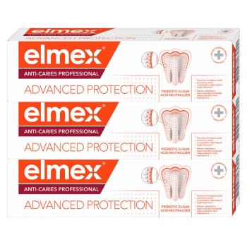 ELMEX Anti-Caries Protection Professional Zubná pasta 3 x 75 ml