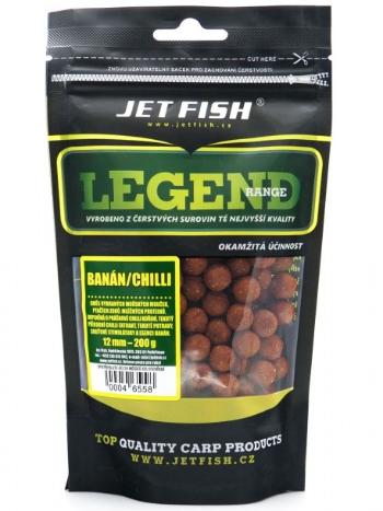 Jet fish boilie legend range banán chilli - 250 g 20 mm