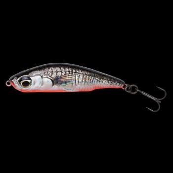 Savage gear wobler 3d sticklebait pencil sinking black red - 7,5 cm 17 g