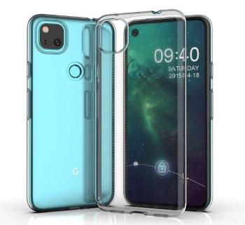 Silikónový kryt Google Pixel 4A priehľadný