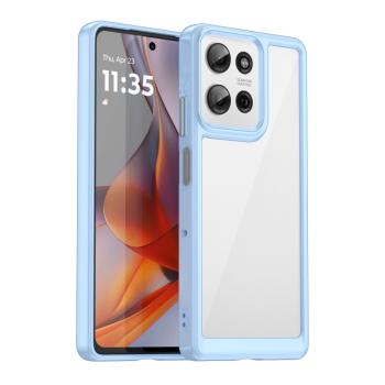 CRYSTAL Ochranný kryt pre Motorola Moto G75 5G modrý