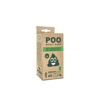 M-Pets POO Dog Waste Bags kompostovateľné malé 60 ks (6953182733621)