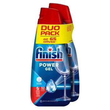 FINISH All-in-1 Gél do umývačky riadu Shine & Protect 2 x 650 ml