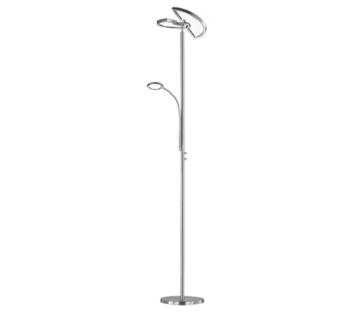 LED stojaca lampa Trio Split nikel 424910207