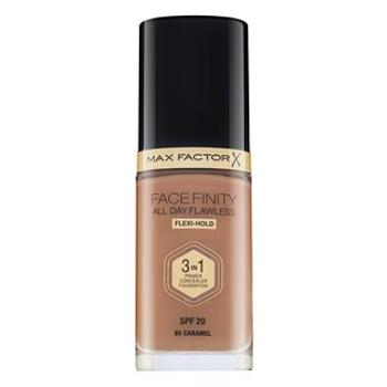 Max Factor Facefinity All Day Flawless Flexi-Hold 3in1 Primer Concealer Foundation SPF20 tekutý make-up 3v1 85 30 ml