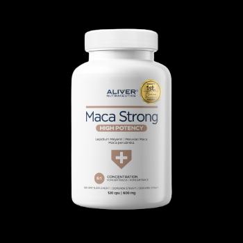 ALIVER NUTRACEUTICS Doctor´s 1st. choice Maca strong 120 kapslí