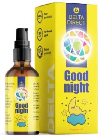 DELTA Direct Good Night Tekutý Melatonín s dávkovačom pod jazyk pomaranč 30 ml