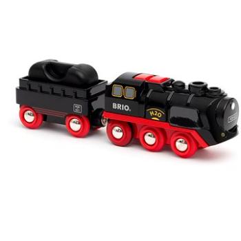 Brio World 33884 Parná lokomotíva s vodnou nádržou na batérie (7312350338843)