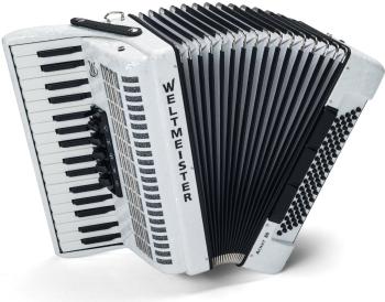 Weltmeister Achat 80 34/80/III/5/3 Billentyűs harmonika White