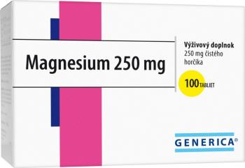 GENERICA Magnesium 250 mg 100 tabliet