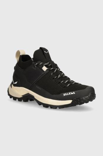 Salewa cipő Puez Knit Powertex fekete, női, 00-0000061437