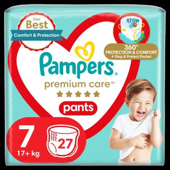 PAMPERS Premium Care Pants vel. 7, 17+ kg, 27 ks