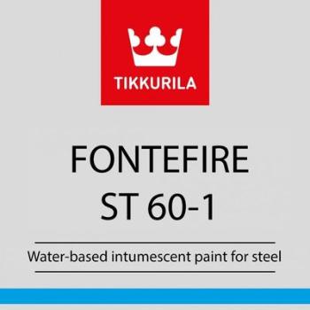 FONTEFIRE ST60-1 - Protipožiarny náter pre ochranu proti celulózovým požiarom biela matná 25 l