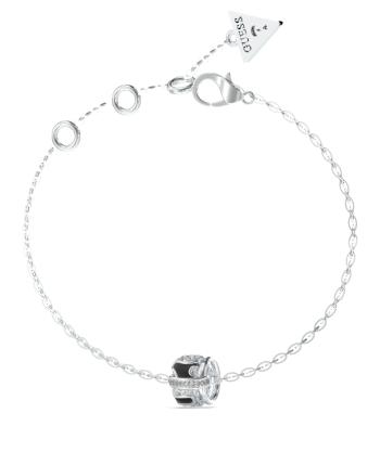 Guess Fashion oceľový náramok s kryštálmi Fabulous Me JUBB05192JWRHBK 21 cm
