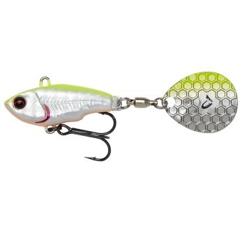 Savage gear fat tail spin sinking lemon back flash - 6,5 cm 16 g