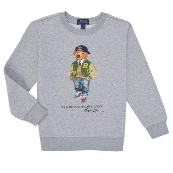 Polo Ralph Lauren  LSCNM4-KNIT SHIRTS-SWEATSHIRT  Mikiny Šedá