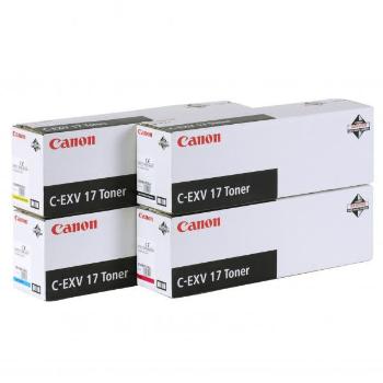 Canon C-EXV17 čierný (black) originálny toner