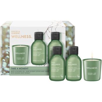 Baylis & Harding Wellness. Energise ajándékszett Ginger, Lime & Basil Leaf
