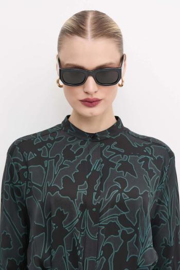 Slnečné okuliare Saint Laurent dámske, čierna farba, SL 713