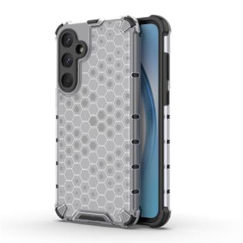 HONEYCOMB Ochranný kryt Samsung Galaxy A55 5G biely